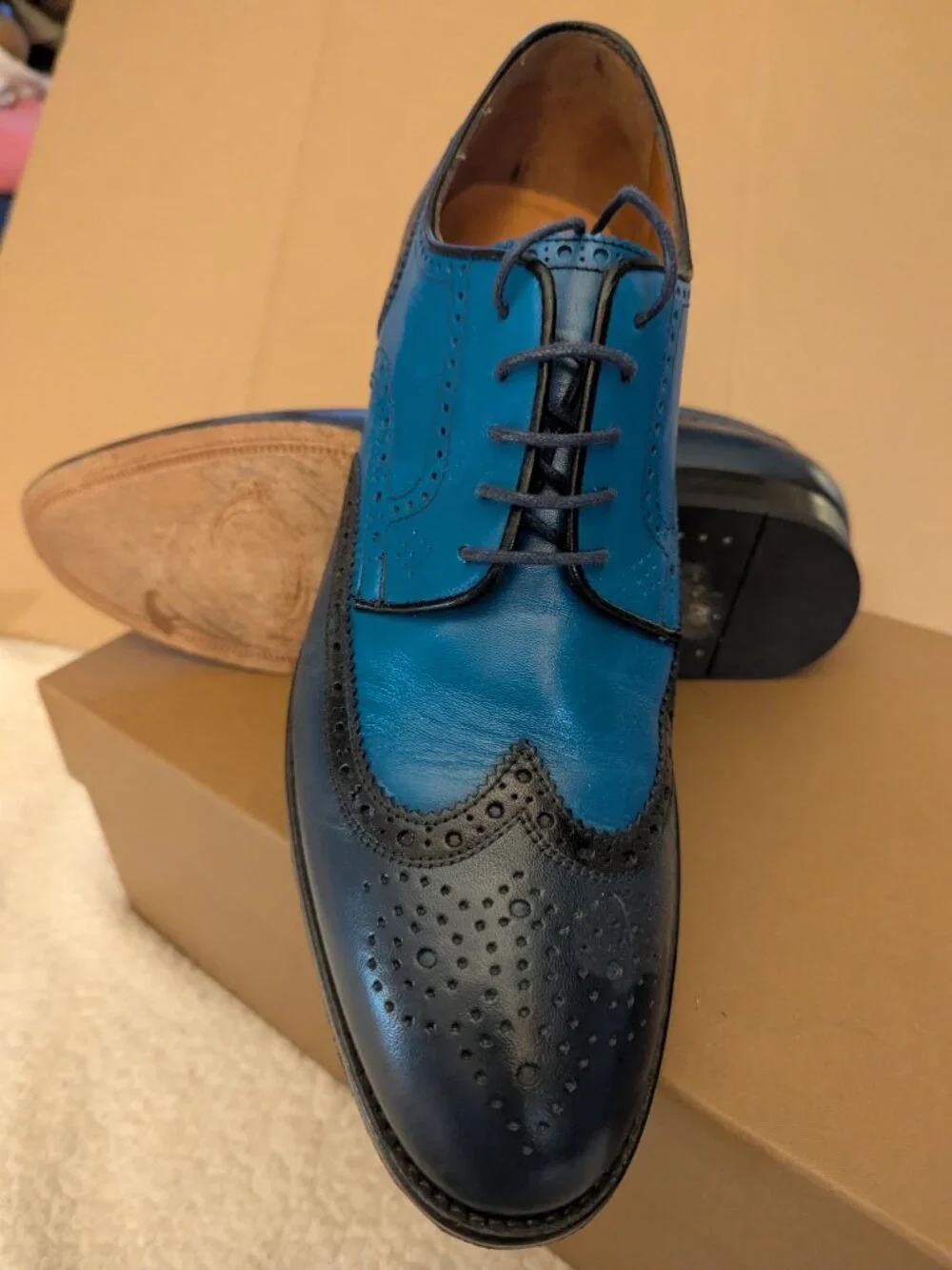 SEPOL brogue wingtip